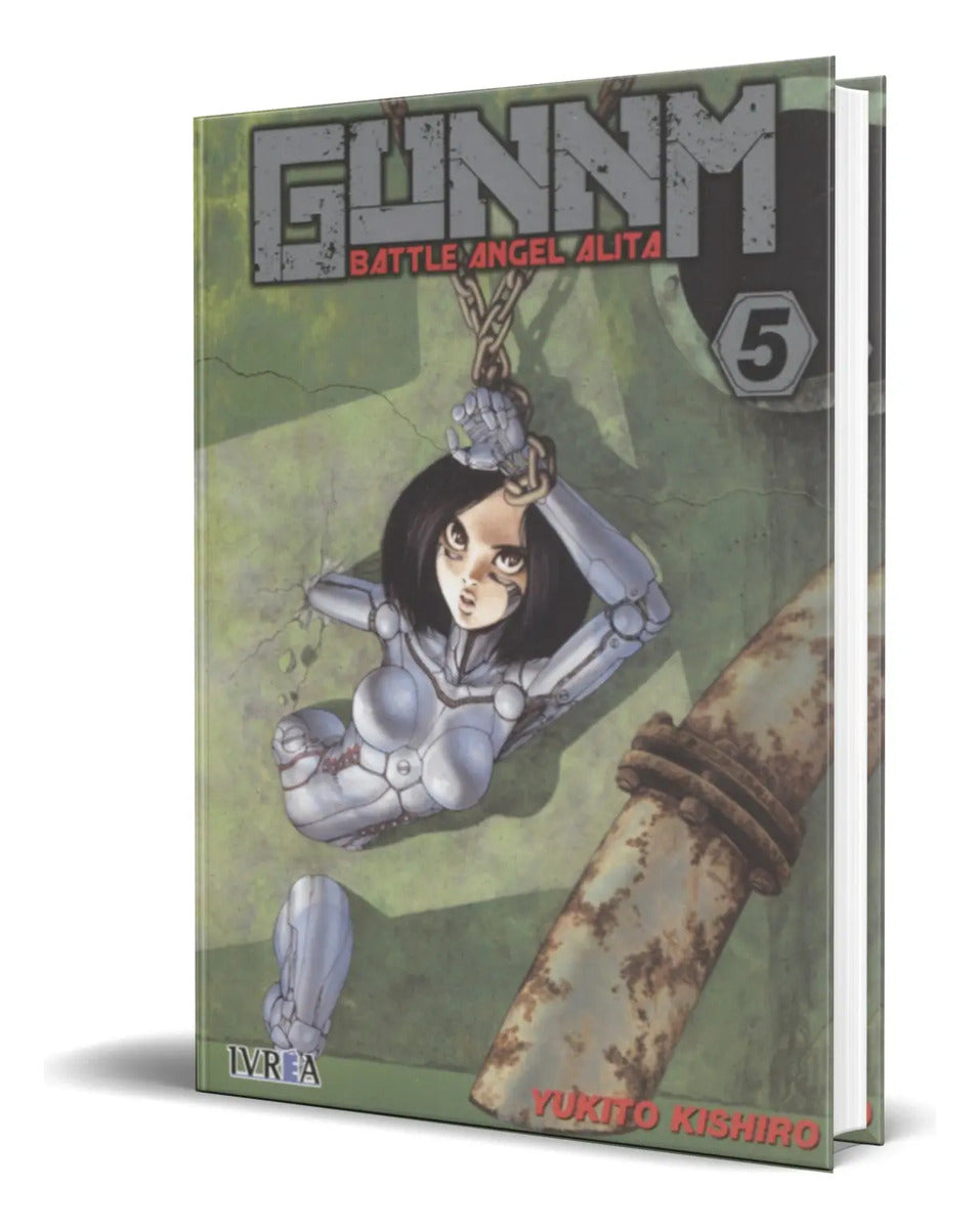 Portada de Cómic Gunnm Vol.5 [ Battle Angel Alita ] Español
