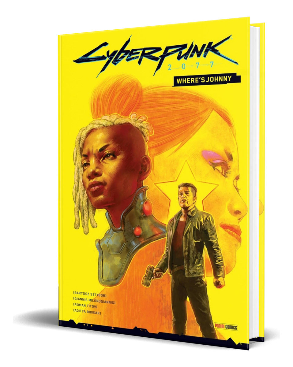Portada de Libro Cyberpunk 2077 [ Where S Johnny ] Original