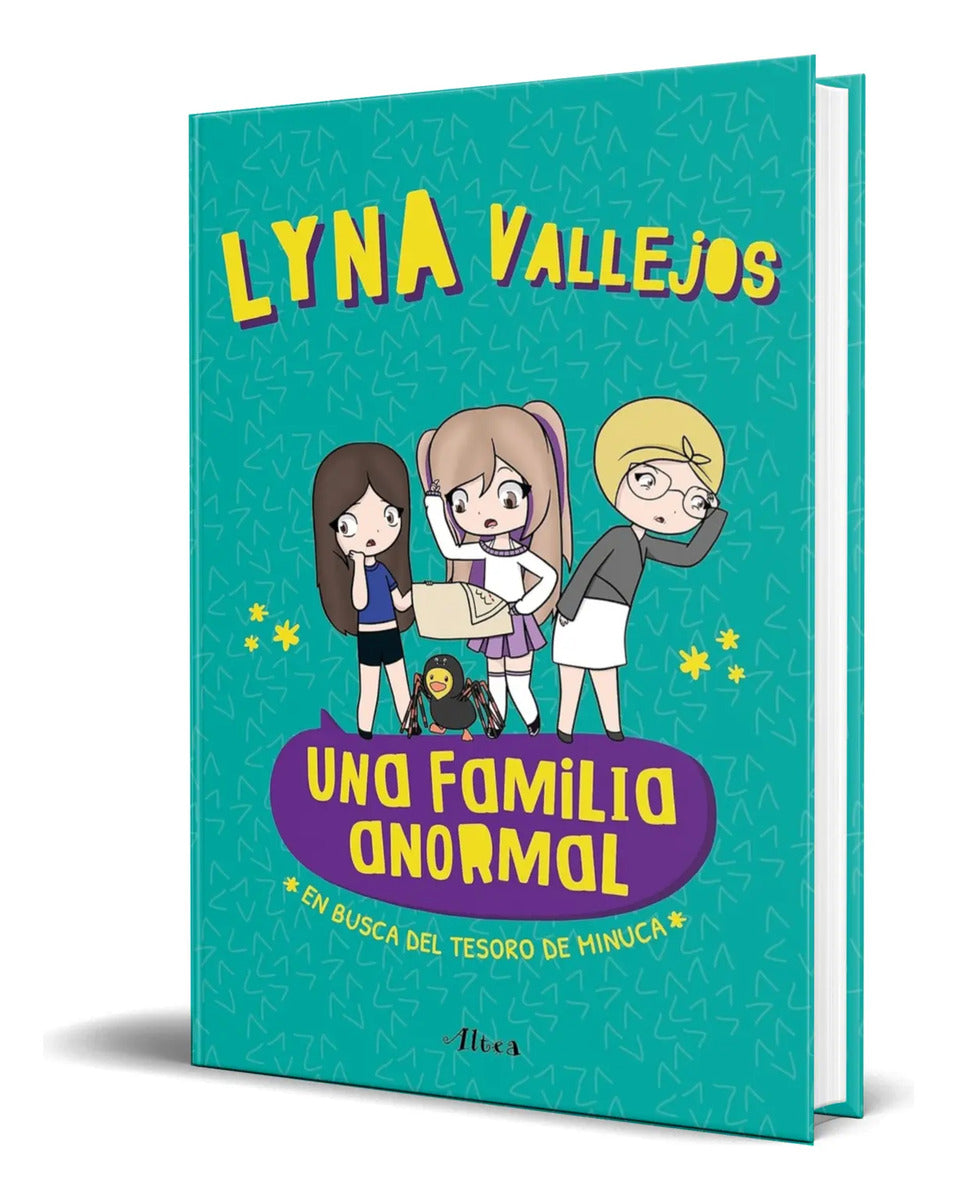 Portada de Libro Una Familia Anormal [ En Busca Del Tesoro De Minuca ]