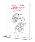 Portada de Libro Anatomía Artística Vol. 6 [ Manos Y Pies ] Original