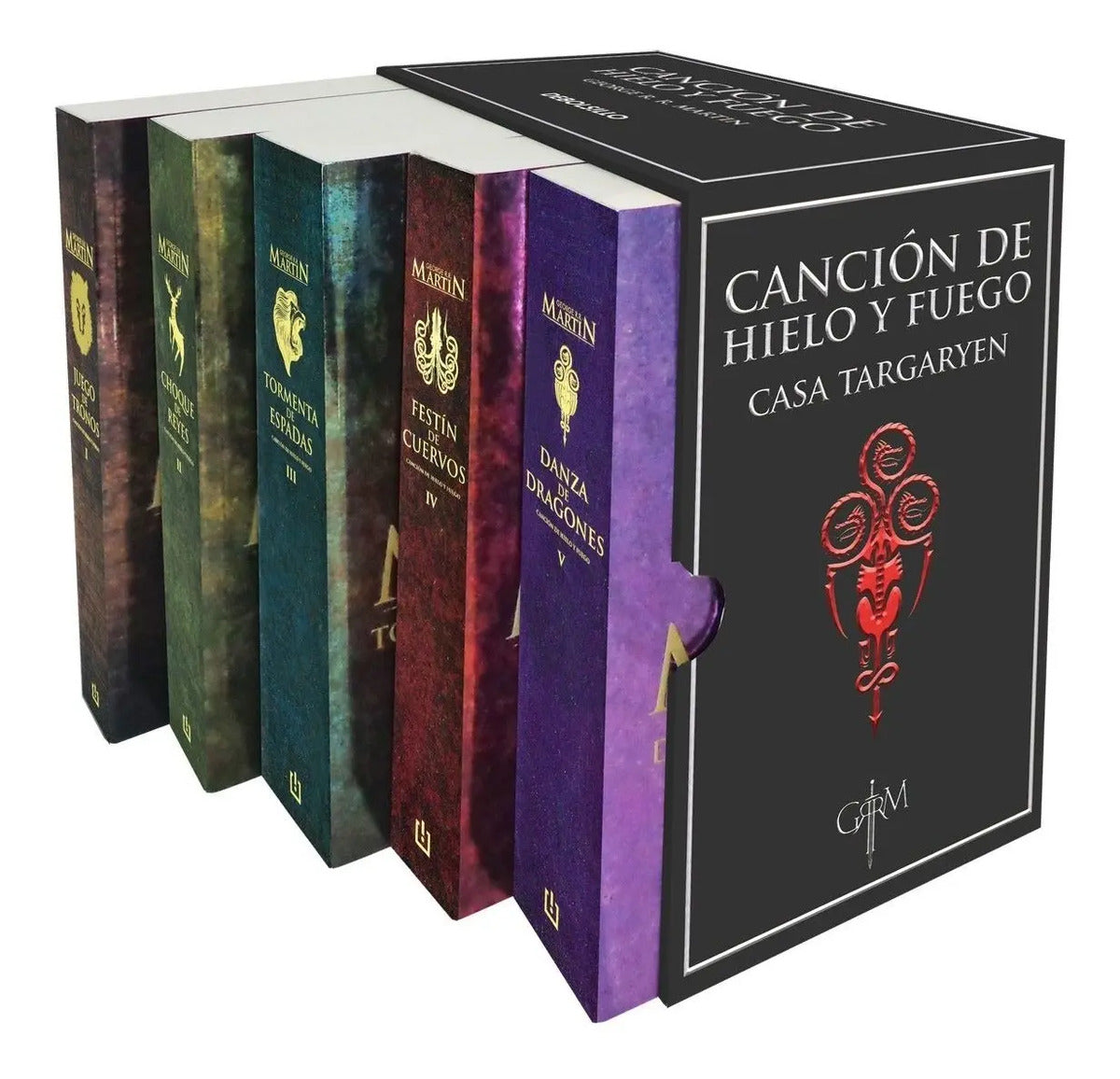 Portada de Paquete Canción De Hielo Y Fuego. (casa Targaryen). Original