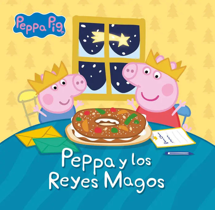 Portada de Peppa Y Los Reyes Magos, De Hasbro. Peppa Pig, Vol. 1. Editorial Beascoa, Tapa Blanda En Español, 2023