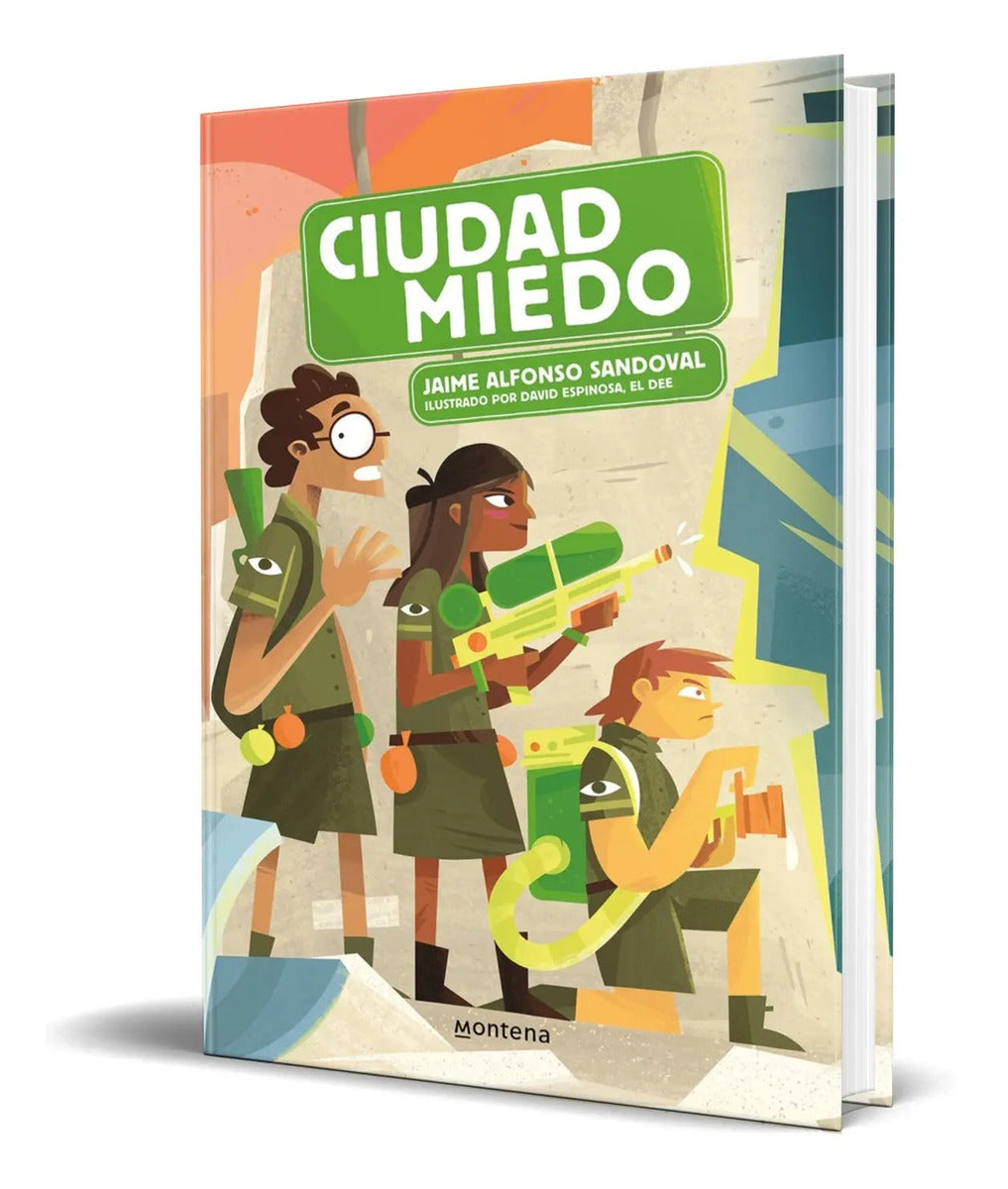 Portada de Libro Ciudad Miedo [ Original ] Jaime Alfonso Sandoval