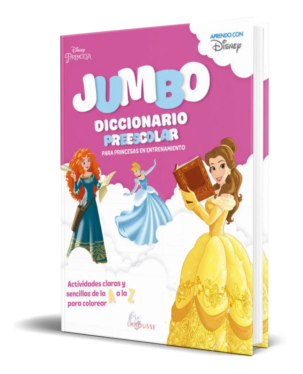 Portada de Libro Para Colorear [ Princesas De Disney ] + Actividades