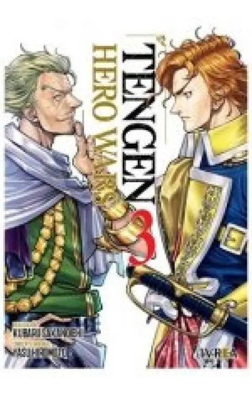 Portada de Tengen Hero Wars 03, De Sakanoichi, Kubaru., Vol. 1. Editorial Ivrea ,editorial, Tapa Blanda En Inglés