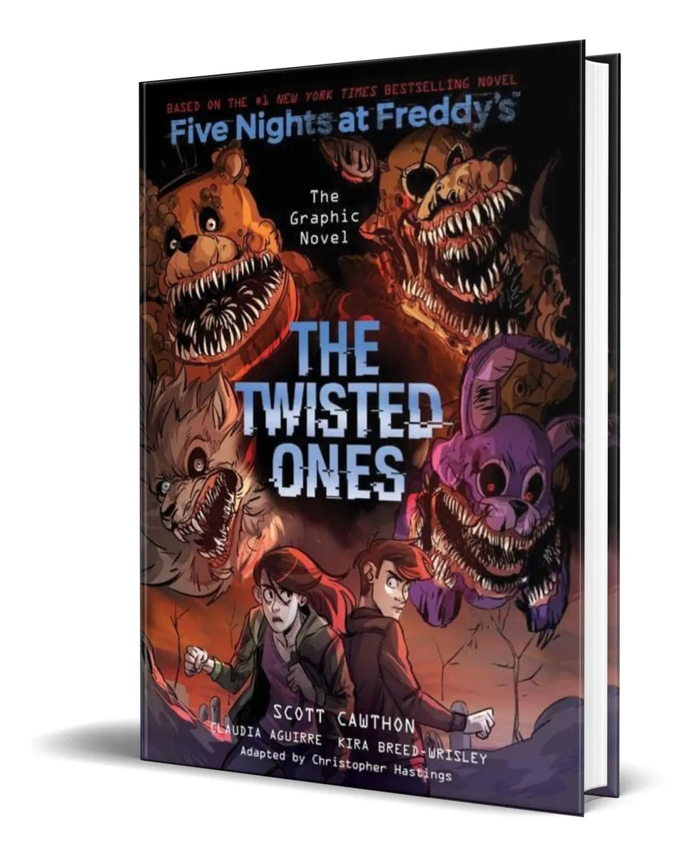 Portada de Five Nights At Freddys [ The Twisted Ones ] Graphic Novel