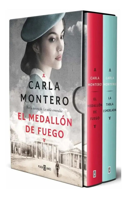 Portada de Carla Montero [ El Medallon De Fuego + La Tabla Esmeralda ]
