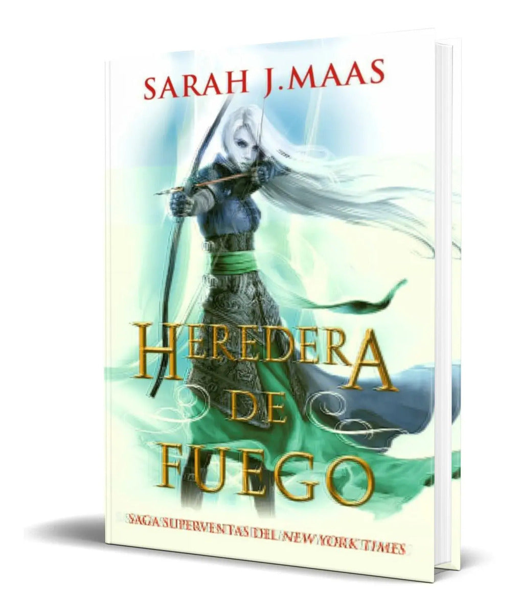 Portada de Libro Heredera De Fuego [ Trono De Cristal 3 ] Original