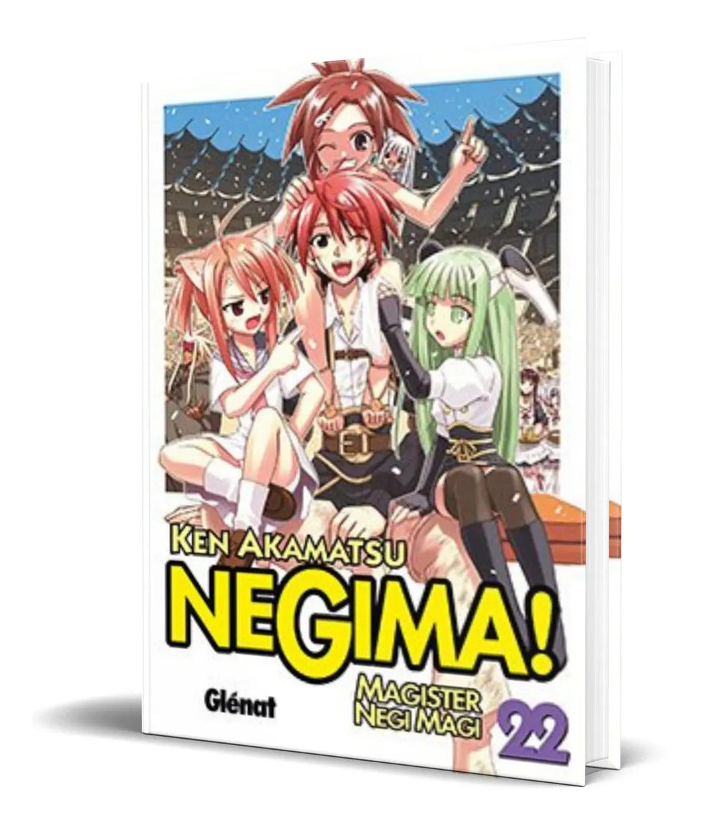 Portada de Libro Negima Vol.22 [ Ken Akamatsu ] Original
