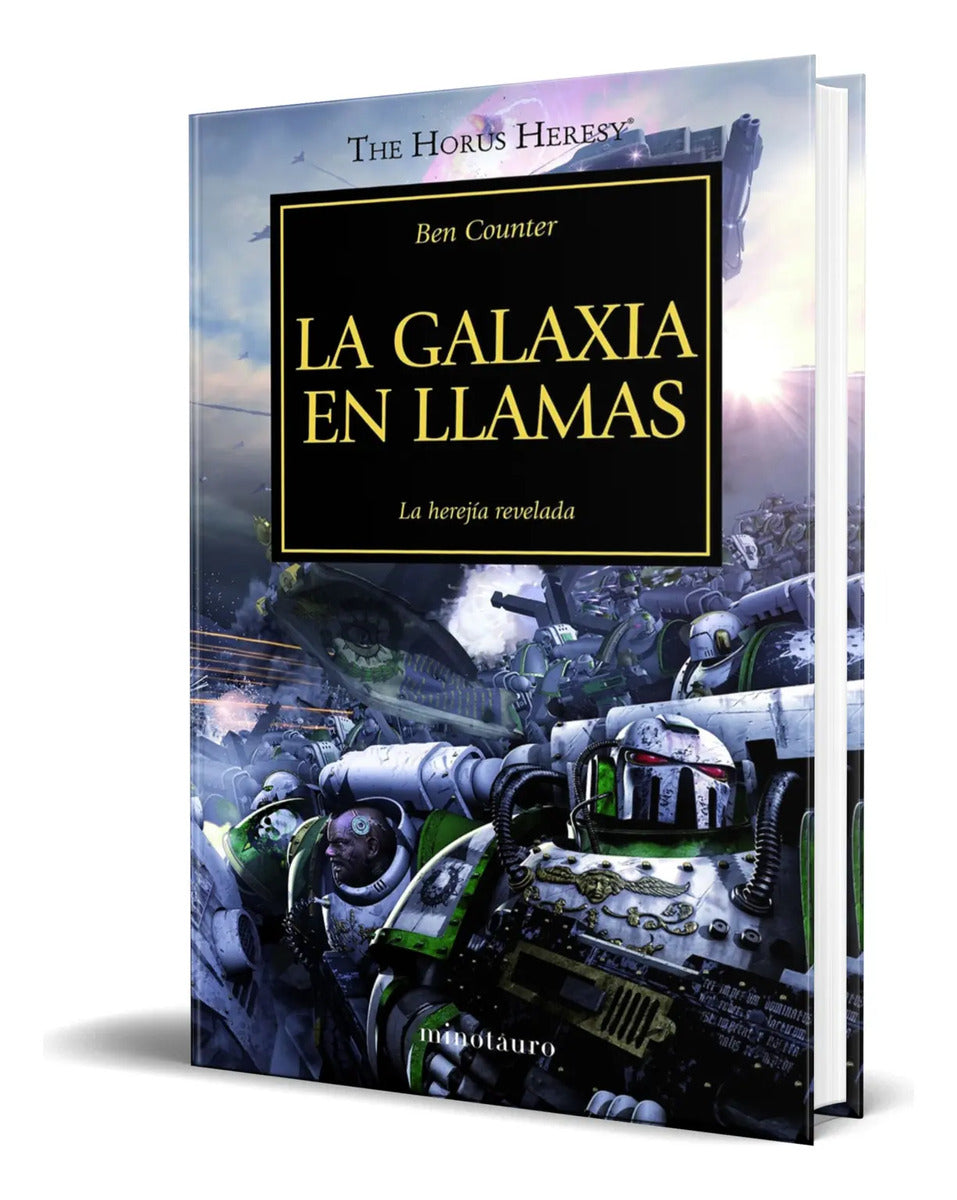 Portada de The Horus Heresy [ La Galaxia En Llamas ] Vol. 3 Español