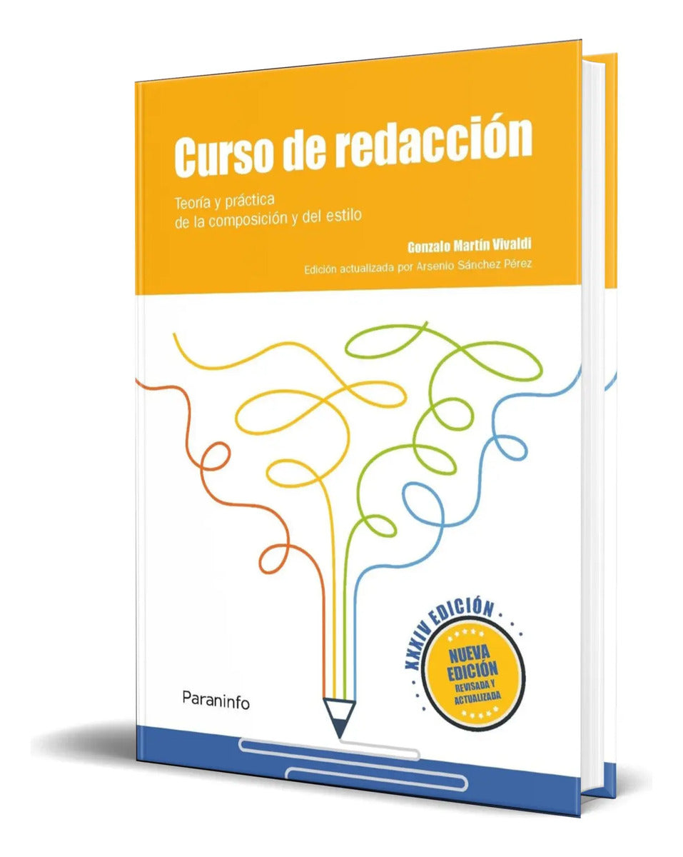 Portada de Libro Curso De Redacción [ Arsenio Sánchez Pérez ] Original