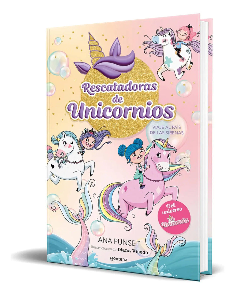 Portada de Libro Rescatadoras De Unicornios Vol.1 Ana Punset Original