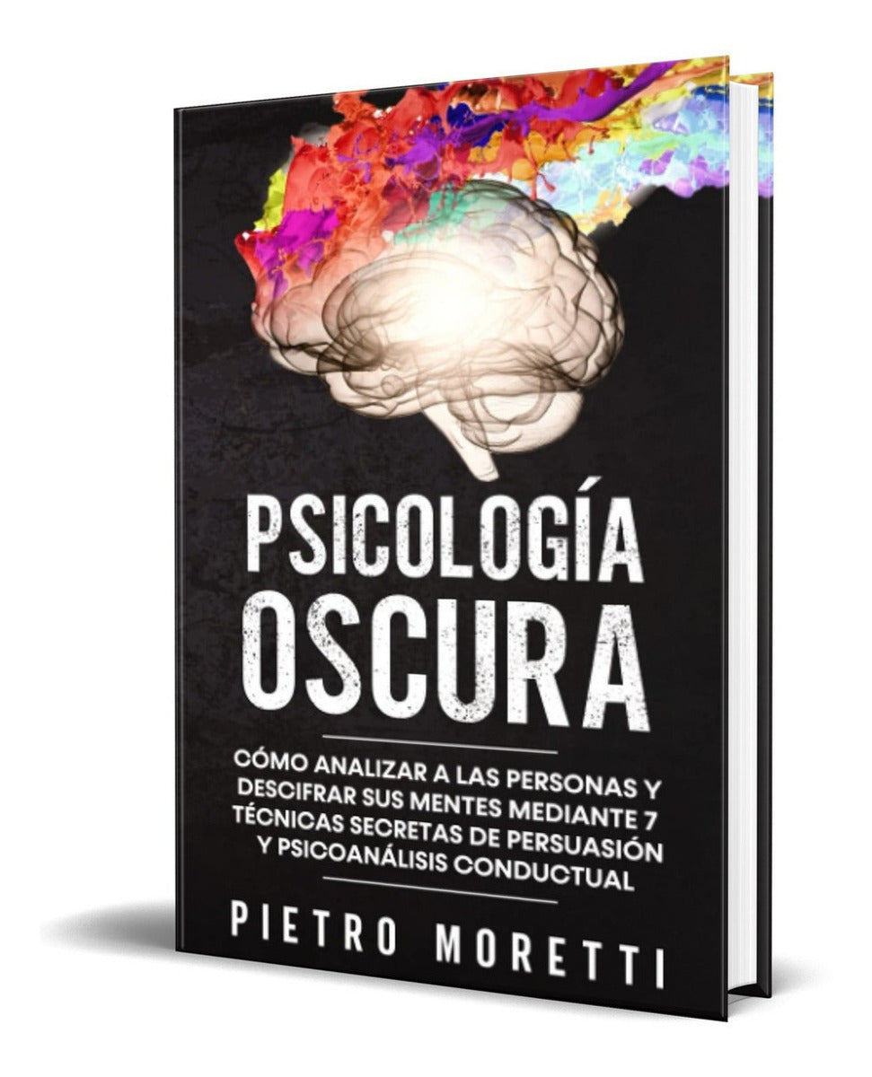 Portada de Libro Psicología Oscura [ Pietro Moretti ] Original