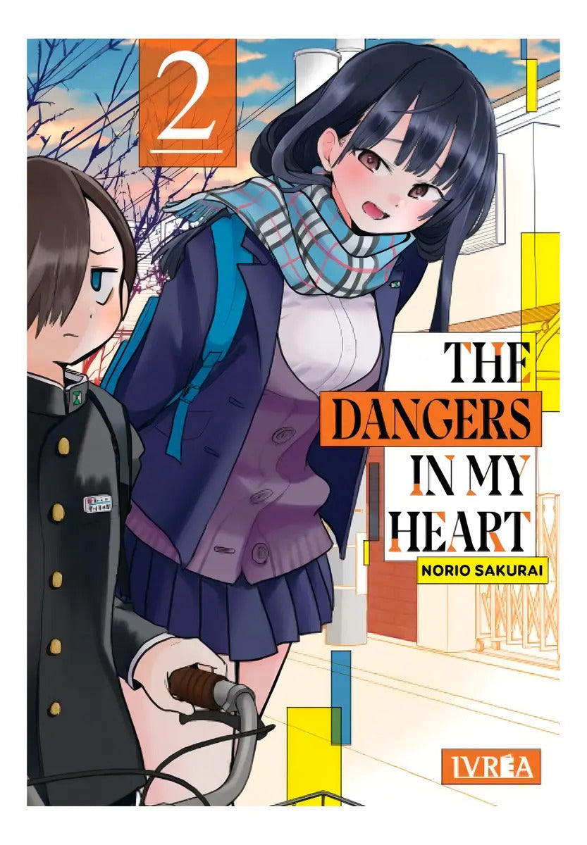 Portada de The Dangers In My Heart: Aplica, De Norio Sakurai. The Dangers In My Heart, Vol. 2. Editorial Ivrea España, Tapa…