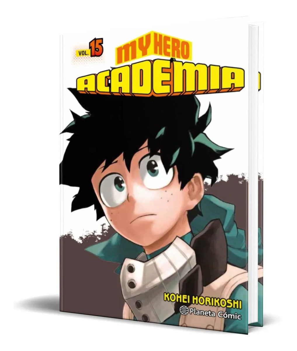 Portada de Libro My Hero Academia Vol. 15 [ Kohei Horikoshi ] Original