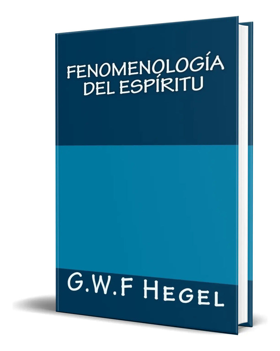 Portada de Libro Fenomenologia Del Espiritu [ G.w.f Hegel ] Original