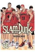 Portada de Slam Dunk New Edition 20, De Inoue, Takehiko., Vol. 20. Editorial Ivrea ,editorial, Tapa Blanda En Español