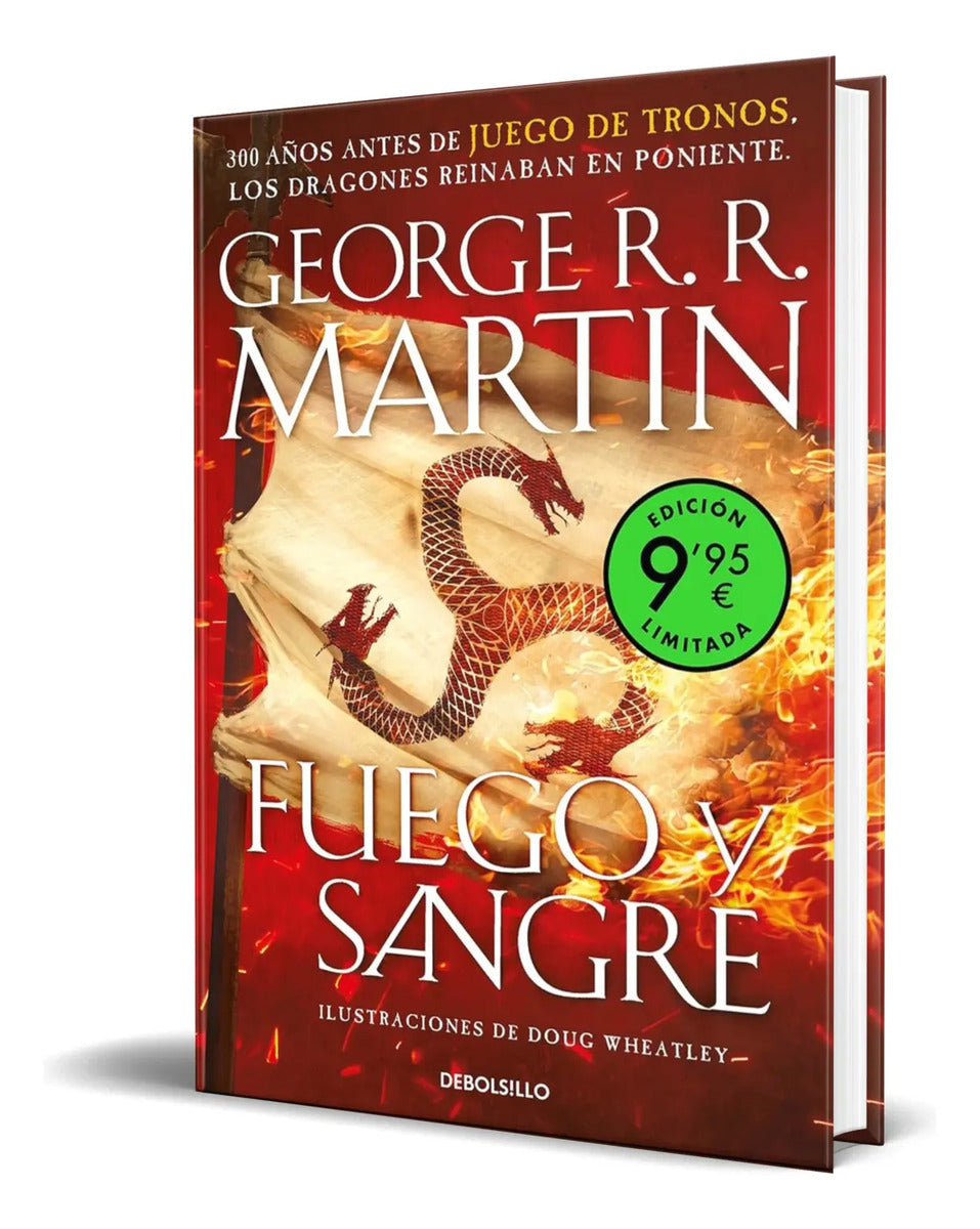 Portada de Libro Fuego Y Sangre [ George R.r. Martin ] Original