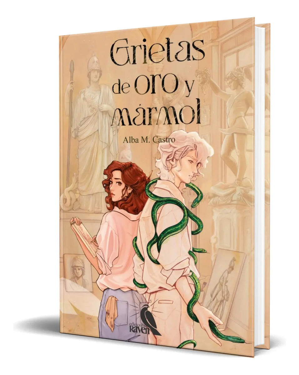 Portada de Libro Grietas De Oro Y Mármol [ Alba M. Castro ] Original