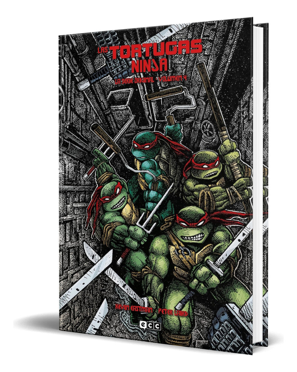Portada de Libro Las Tortugas Ninja La Serie Original Vol.4 Original