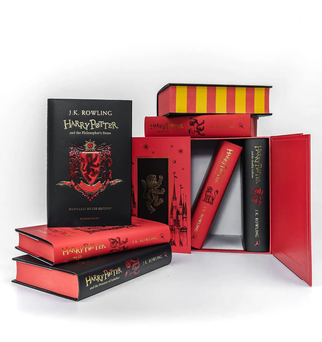 Portada de Saga Harry Potter [ Edición Gryffindor ] Pasta Dura Inglés