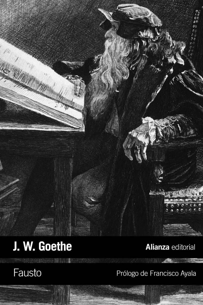 Portada de Fausto, De Goethe, Johann Wolfgang. Editorial Alianza, Tapa Blanda En Español, 2014