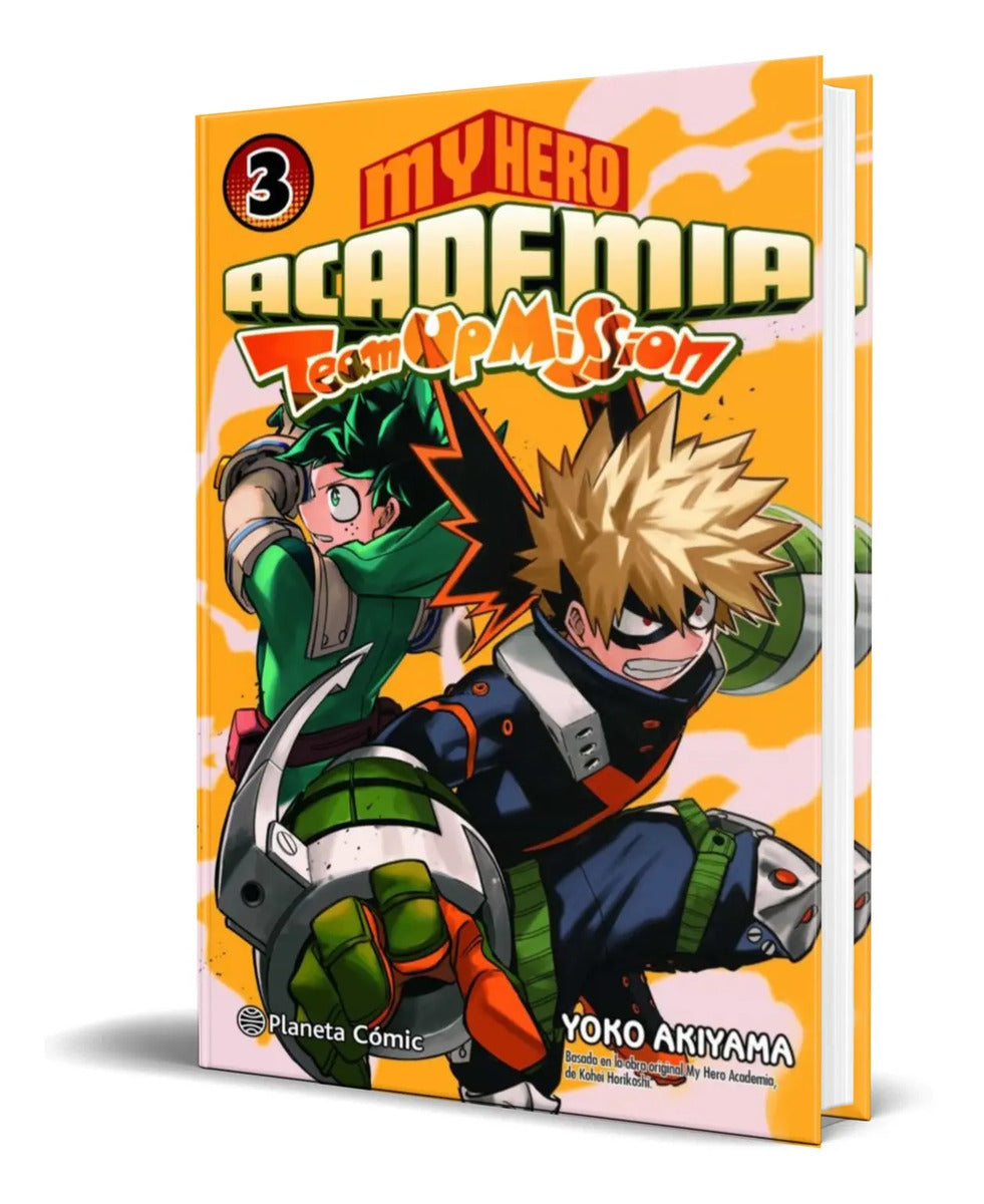Portada de Libro My Hero Academia Team Up Mission Vol.3 [ Original ]