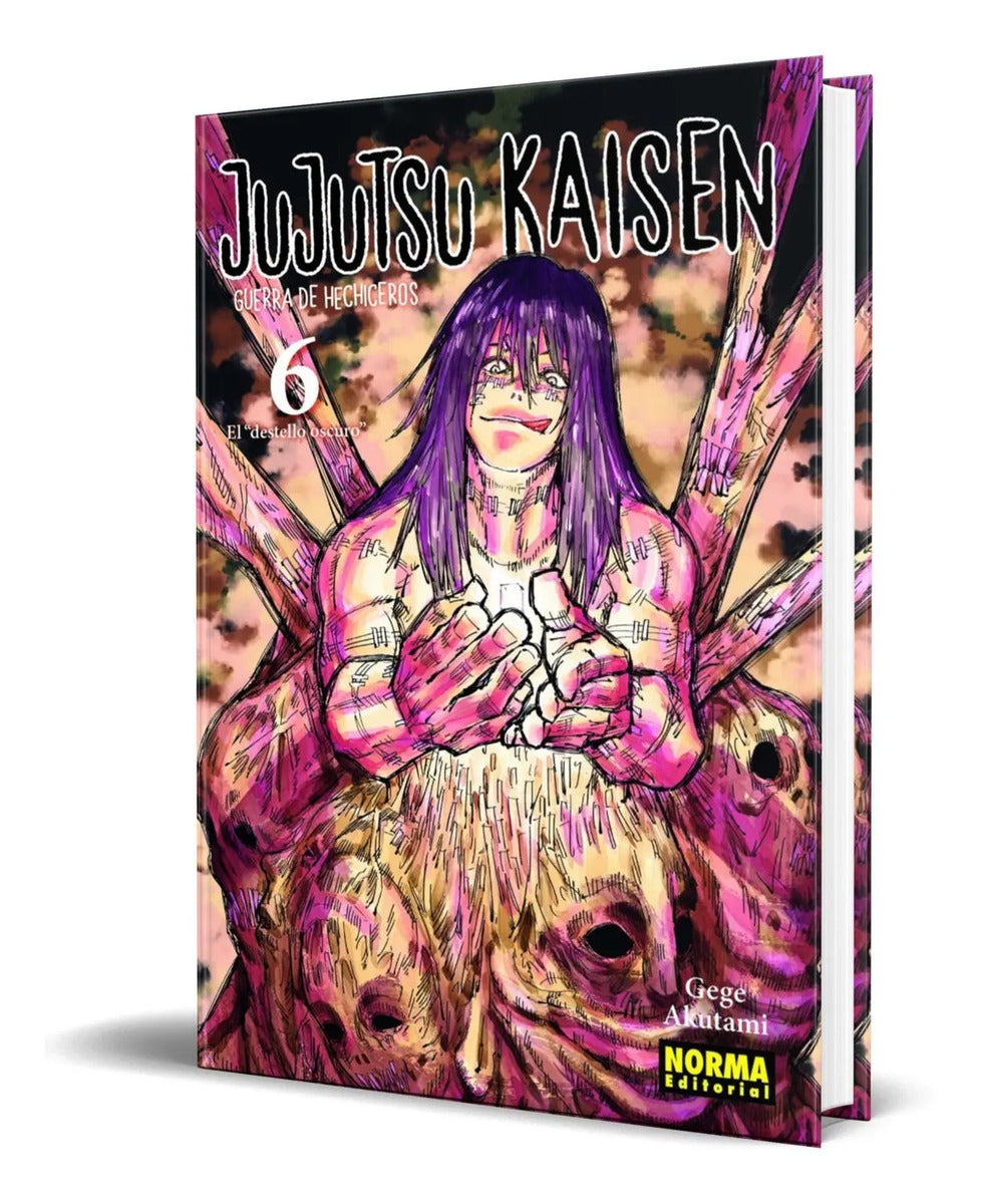 Portada de Libro Jujutsu Kaisen Vol.6 [ Gege Akutami ] Original