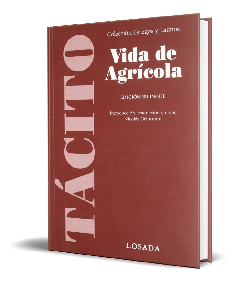 Portada de Libro Vida De Agricola [ Tacito ] Original