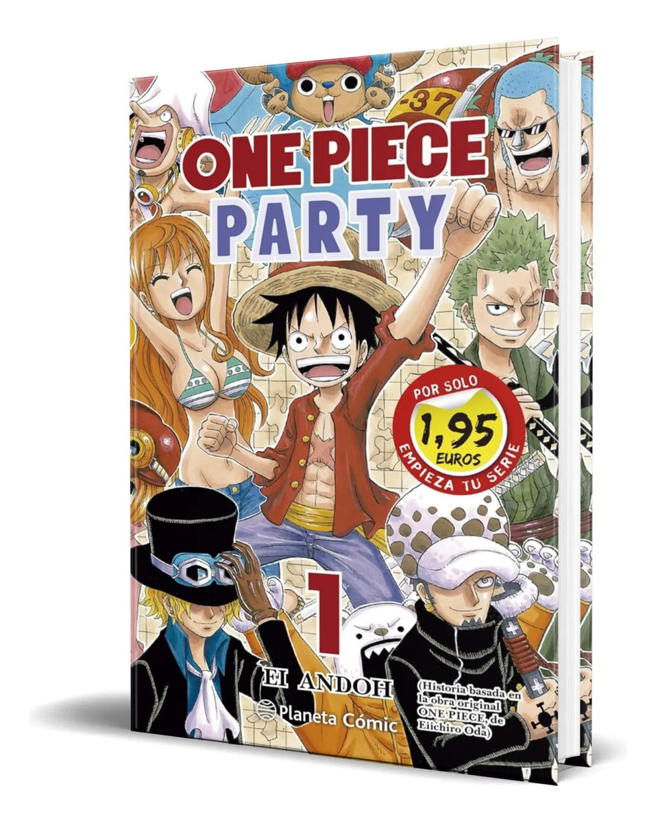 Portada de Cómic One Piece Party Vol.1 [ Eiichiro Oda ] Original