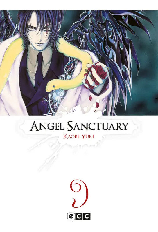 Portada de Angel Sanctuary 9, De Yuki, Kaori., Vol. 9. Editorial Ecc Ediciones, Tapa Blanda En Español