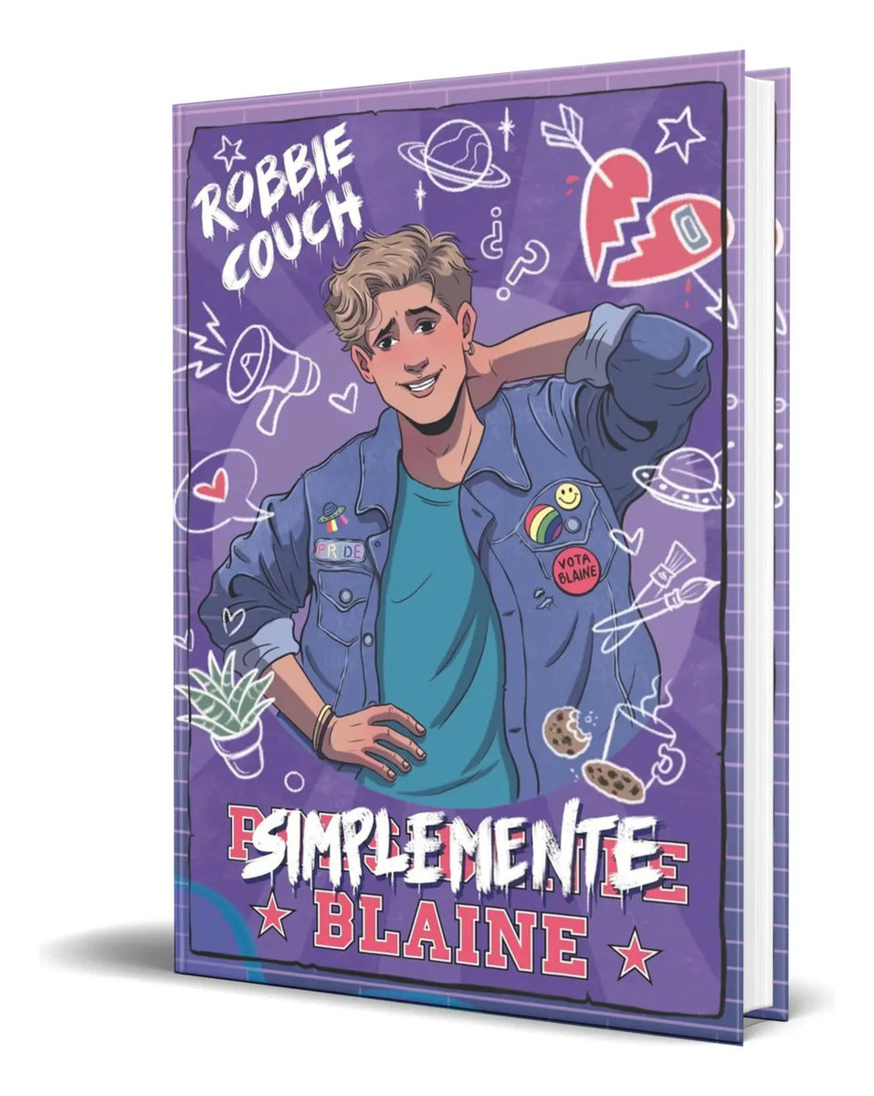 Portada de Libro Simplemente Blaine [ Robbie Couch ] Original