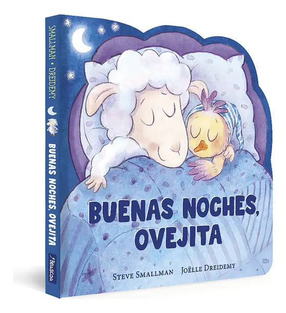 Portada de Buenas Noches, Ovejita (la Ovejita Que Vino A Cenar. Libro De Carton), De Smallman, Steve., Vol. 1. Editorial Bea…