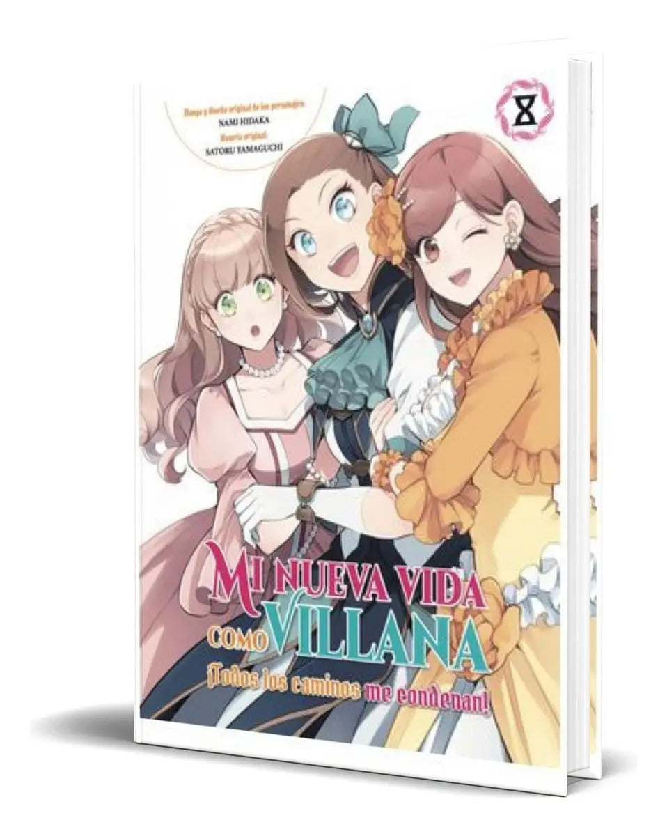 Portada de Mi Nueva Vida Como Villana Vol.8, De Nami Hidaka. Editorial Arechi, Tapa Blanda En Español, 2025