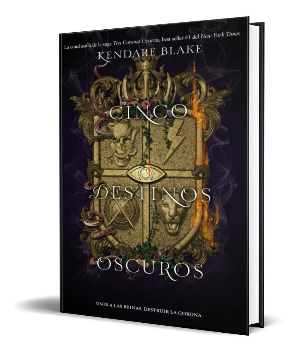 Portada de Libro Cinco Destinos Oscuros [ Kendare Blake ] Original
