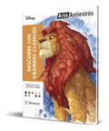 Portada de Colorea Y Descubre [ El Rey León ] Arte Antiestrés Original