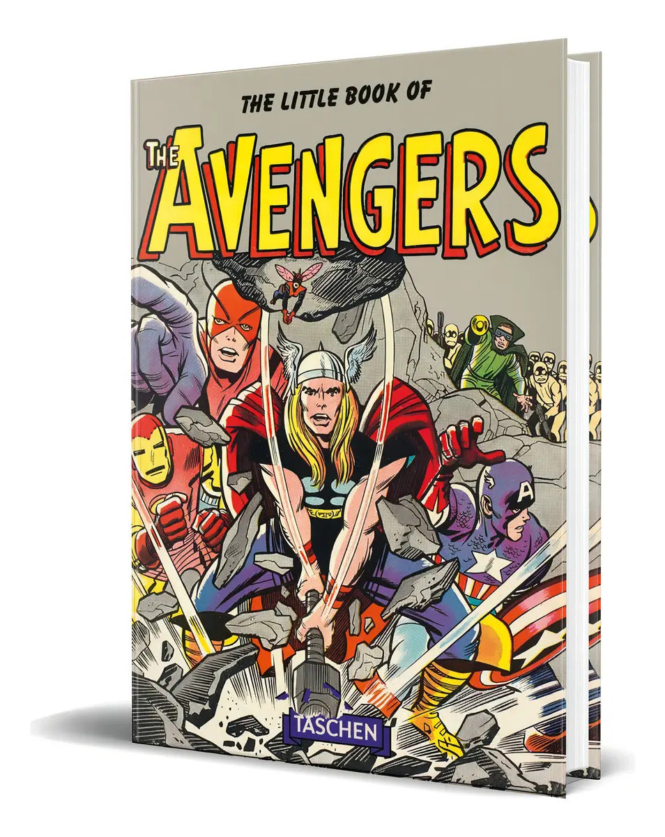 Portada de The Little Book Of Avengers, De Roy Thomas. Editorial Taschen, Tapa Blanda En Inglés, 2017