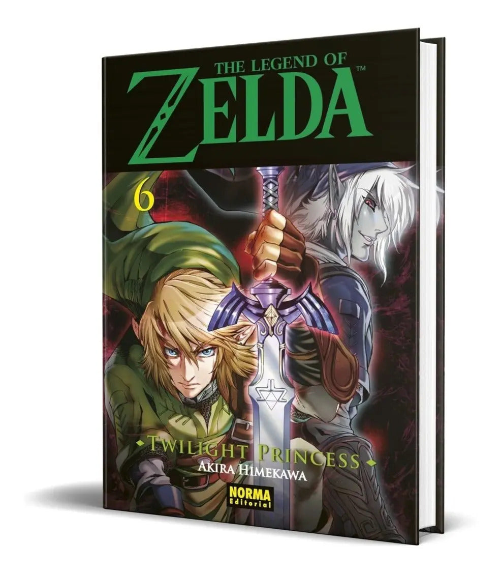 Portada de Libro [ Manga ] Legend Of Zelda 6 Twilight Princess Español