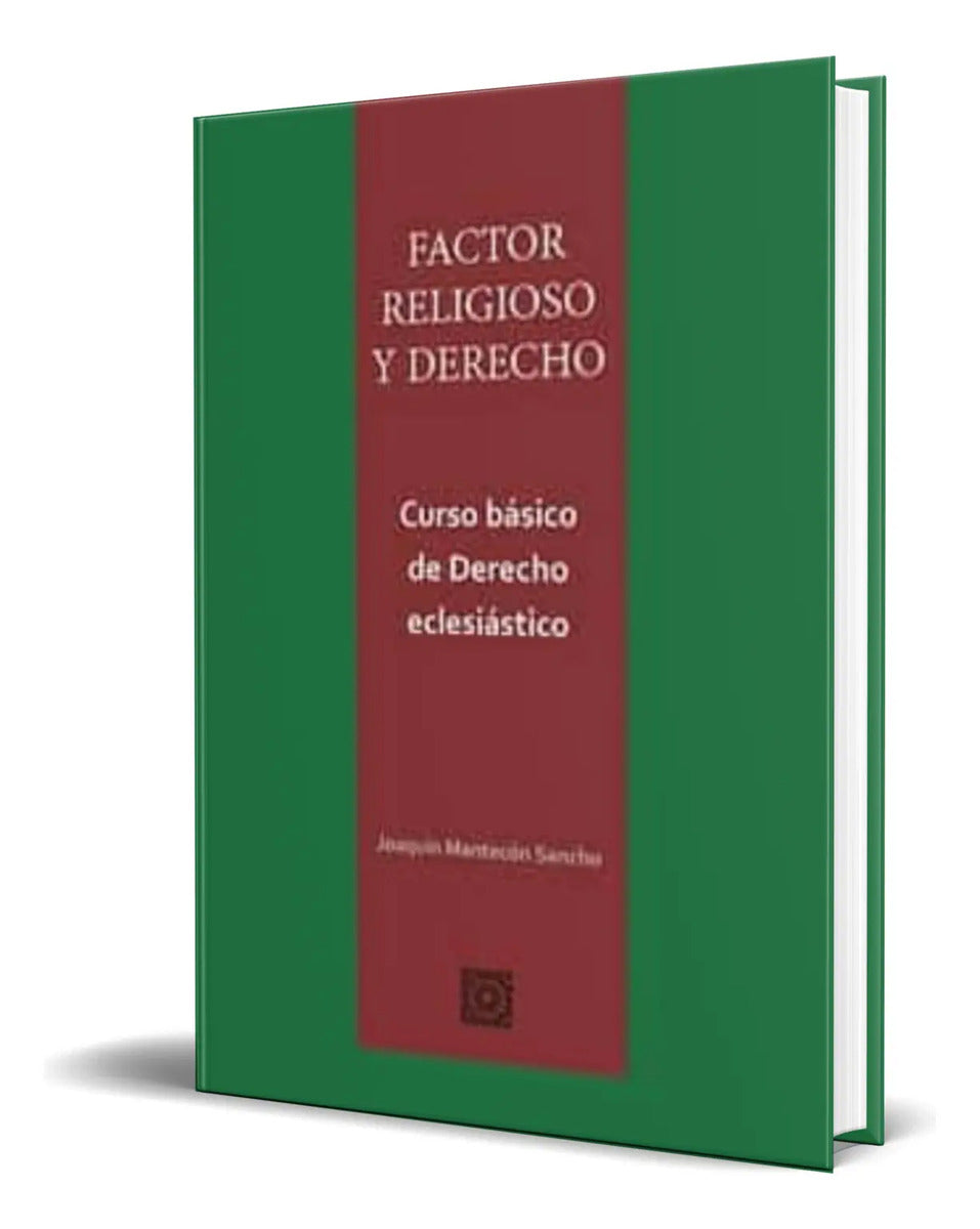 Portada de Libro Factor Religioso Y Derecho [ Curso Básico ] Original