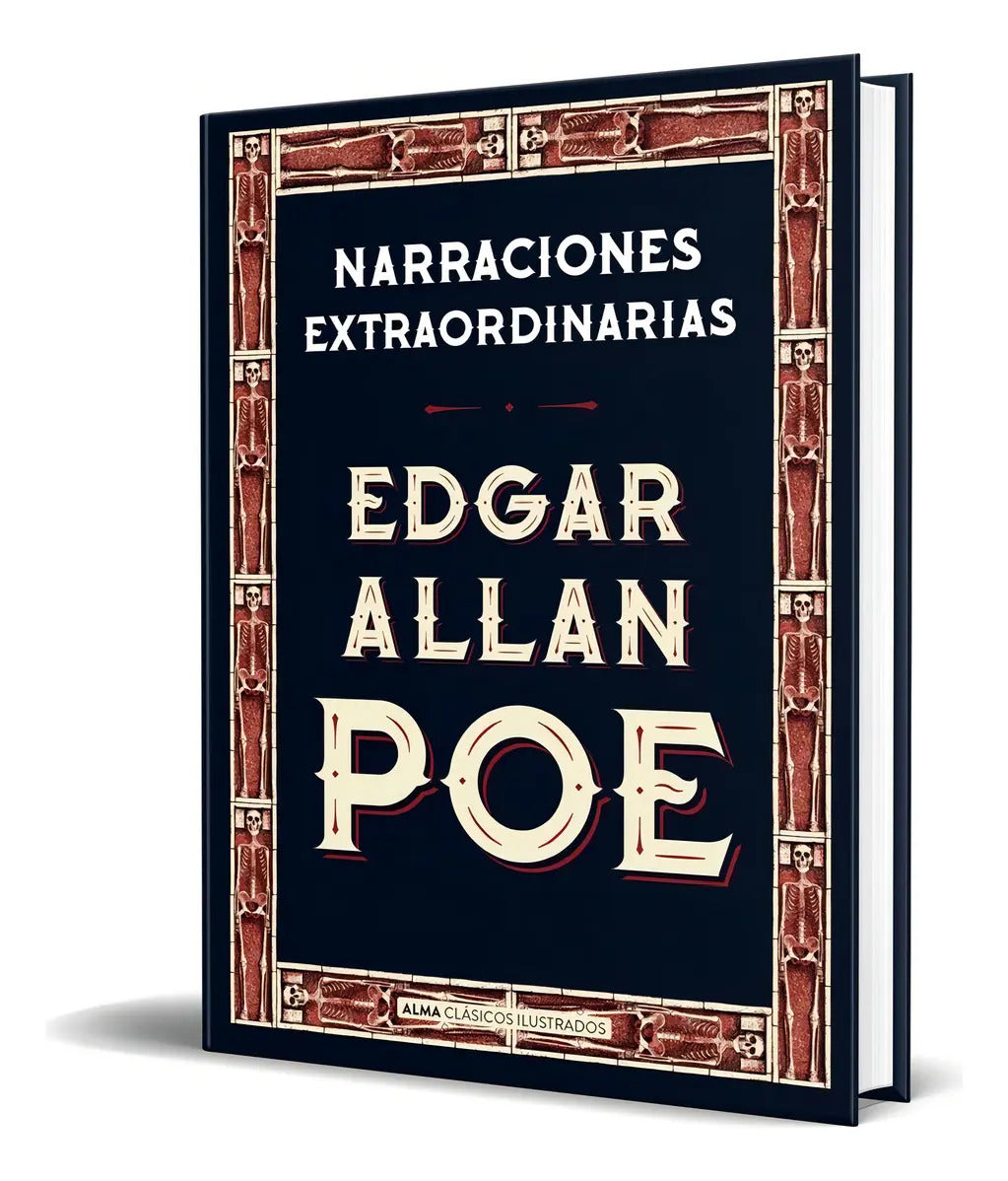 Portada de Libro Narraciones Extraordinarias - Edgar Allan Poe