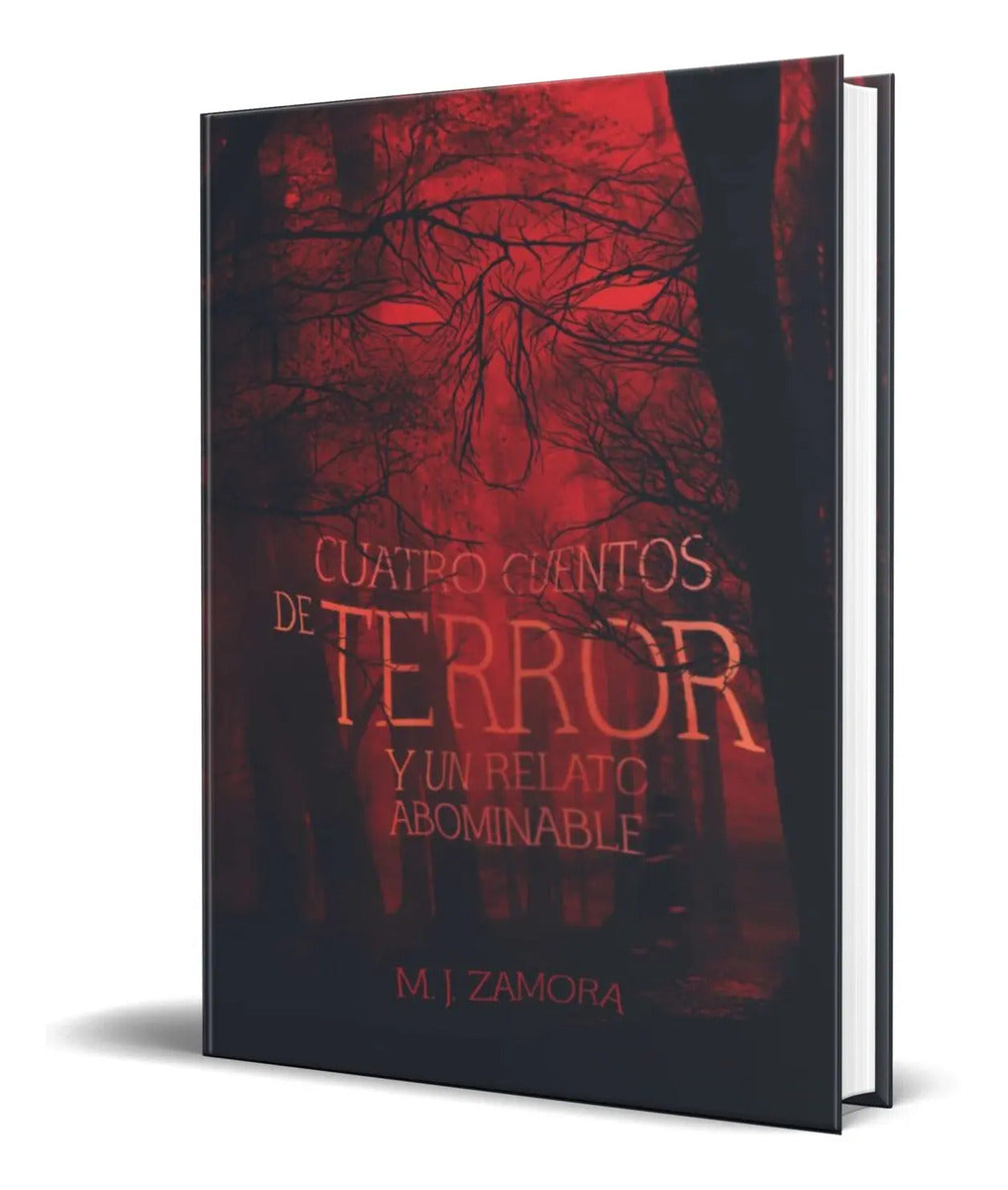 Portada de Libro Cuatro Cuentos De Terror [ Manuel J. Zamora ] Original