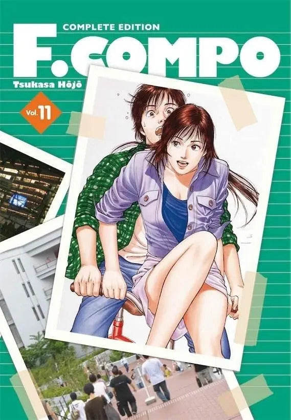 Portada de F Compo 11, De Tsukasa Hojo. Editorial Arechi En Español