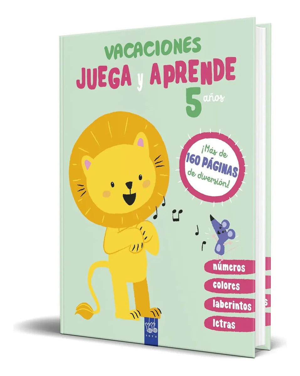 Portada de Libro Vacaciones [ Juega Y Aprende ] Original