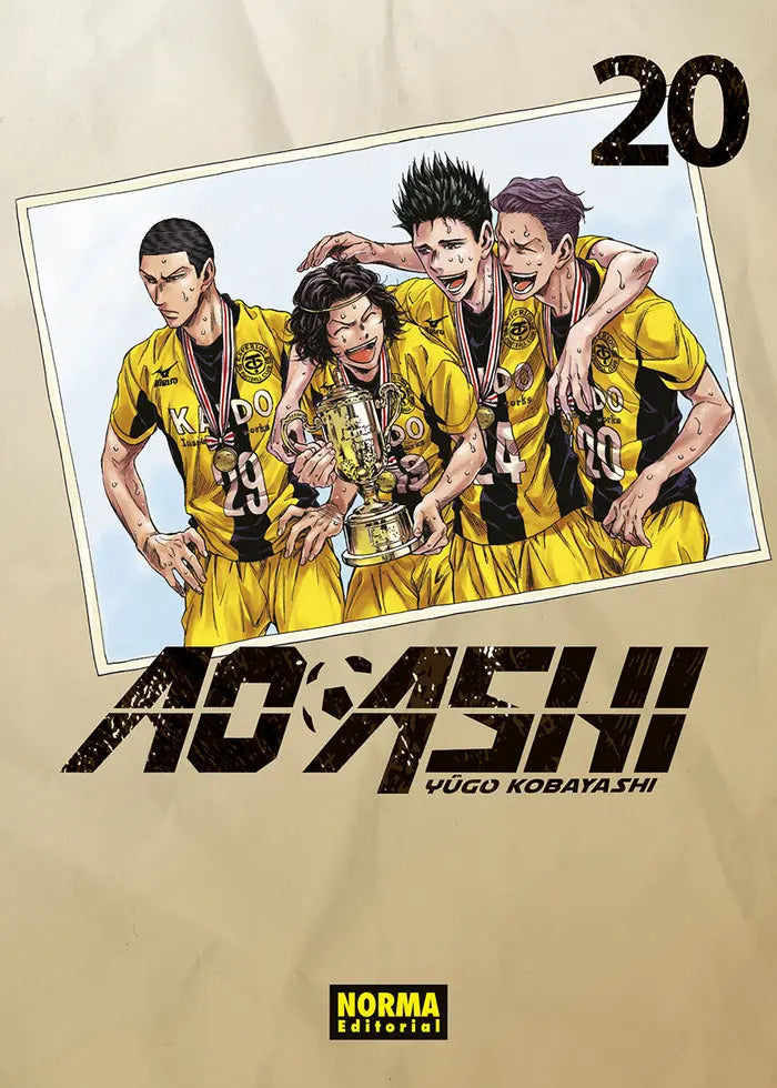 Portada de Ao Ashi 20, De Kobayashi Yugo., Vol. 20. Editorial Norma Editorial, S.a., Tapa Blanda En Español, 2024