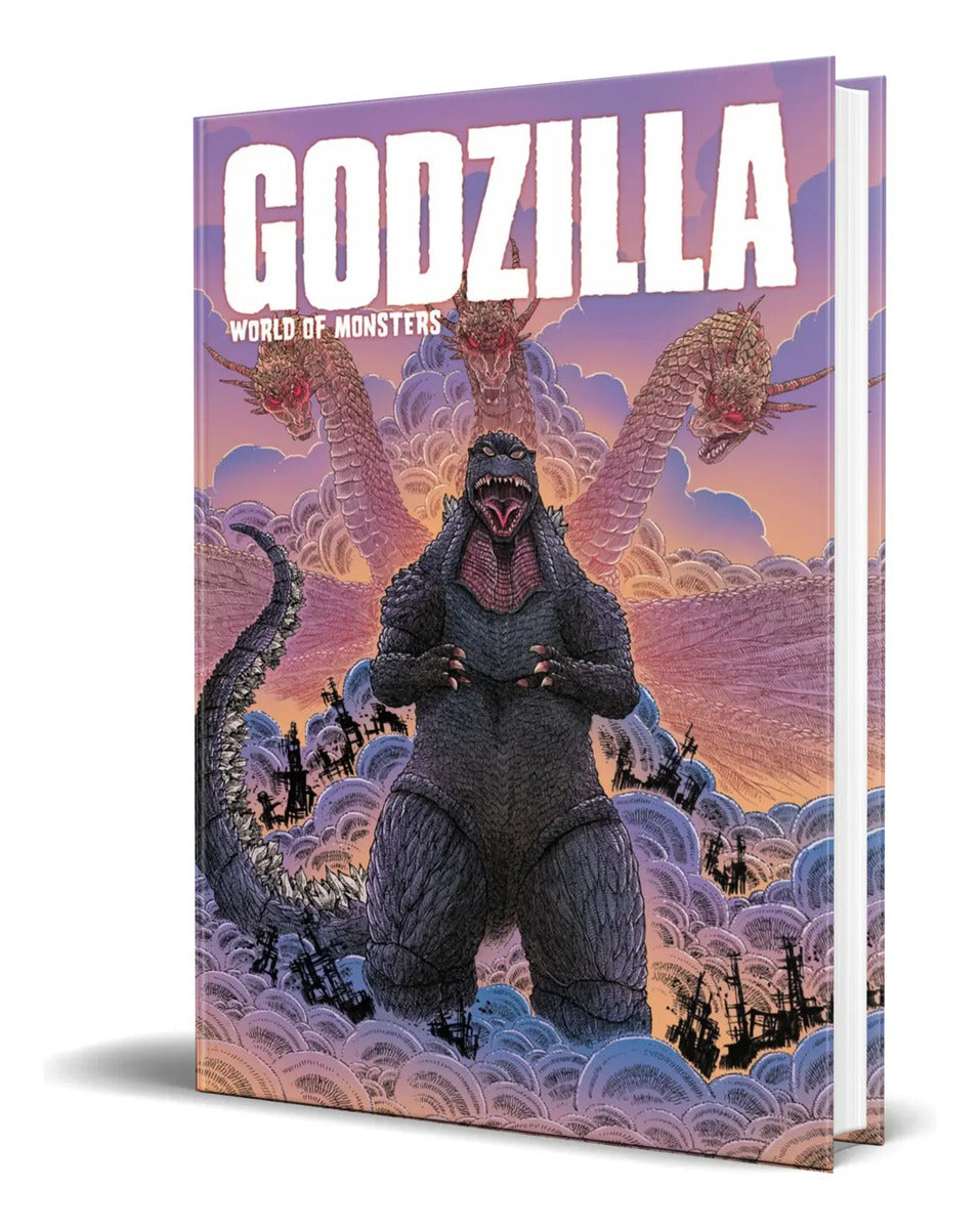 Portada de Libro Godzilla [ World Of Monsters ] Original