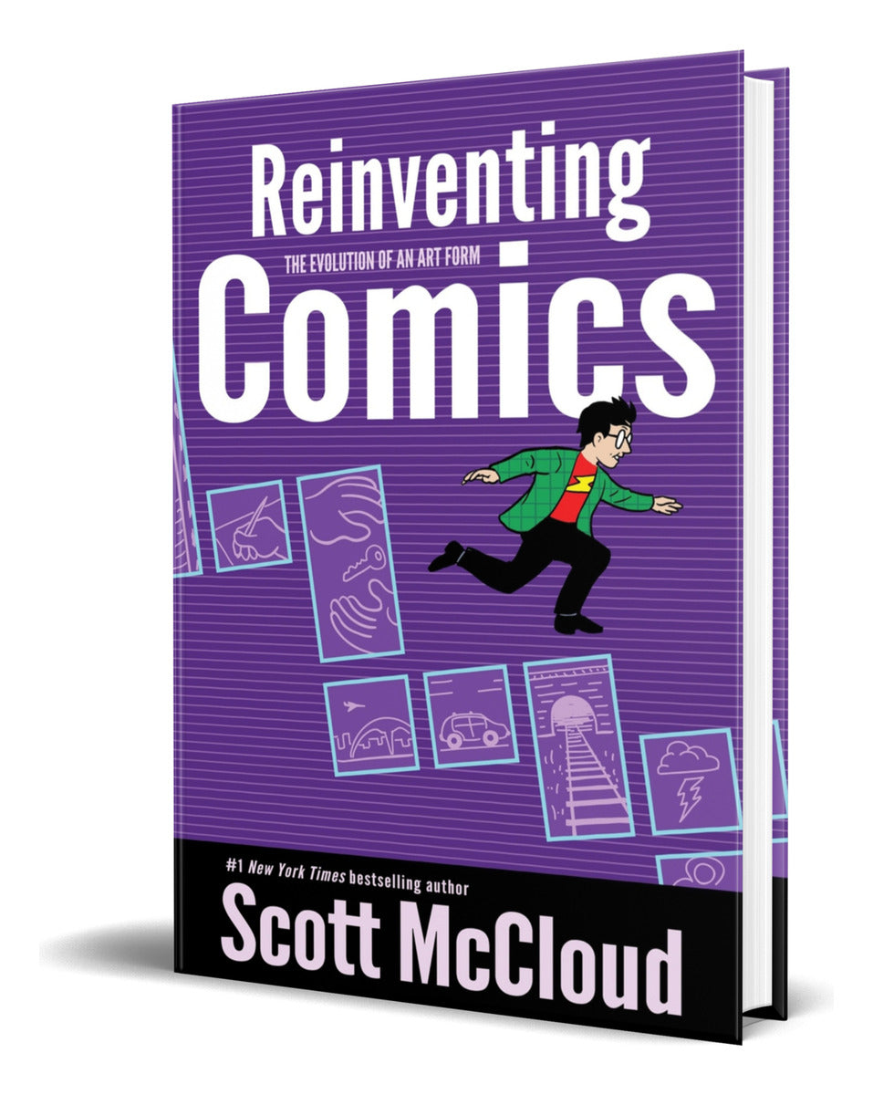 Portada de Libro Reinventing Comics [ Scott Mccloud ] Original