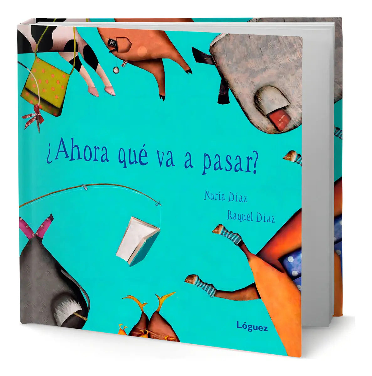 Portada de Libro ¿ahora Que Va A Pasar? [ Raquel D. Reguera ] Original, De Raquel Diaz Reguera., Vol. 1. Editorial Loguez Ed…