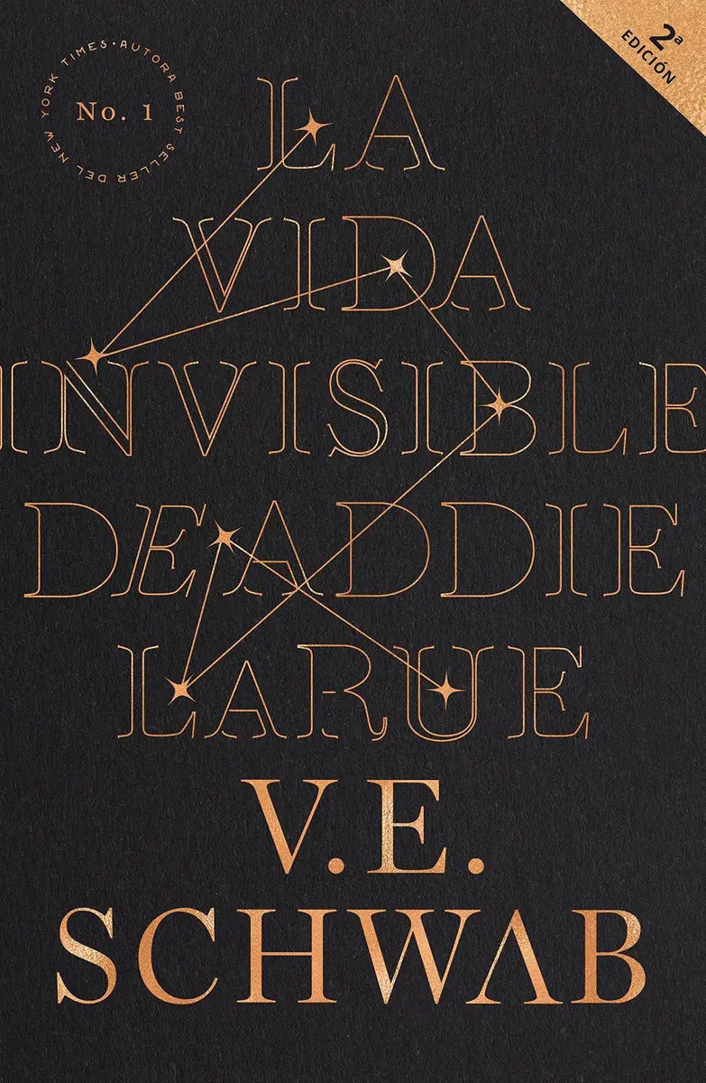 Portada de La Vida Invisible De Addie Larue - V. E. Schwab - Original