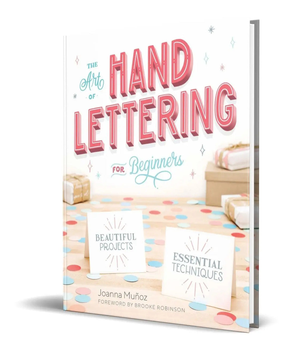Portada de Libro Arte Del Hand Lettering [ Para Principiantes ] Inglés