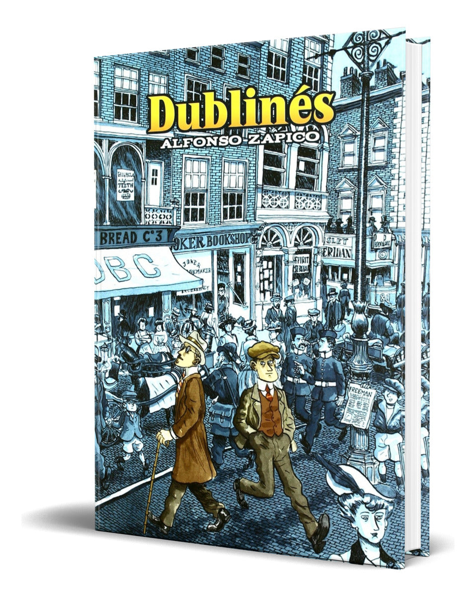 Portada de Libro Dublines [ Alfonso Zapico ] Original